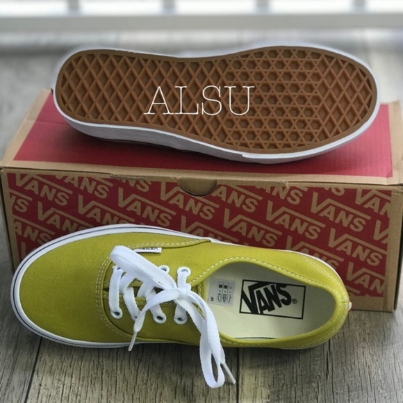 NWT VANS Authentic Cress Green WMNS AUTHENTIC - Picture 6 of 7